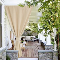 rideau coupe vent terrasse