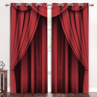 rideau de scene rouge