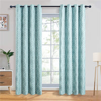 rideau bleu turquoise occultant