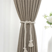 rideau taupe