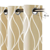 rideau occultant creme