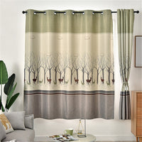 rideau motif animaux