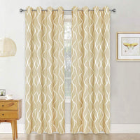 rideau jaune occultant