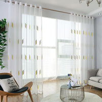 rideau et voilage moderne