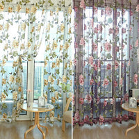 voilage transparent rideau