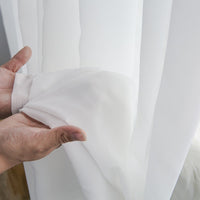 idée de voilage et double rideaux