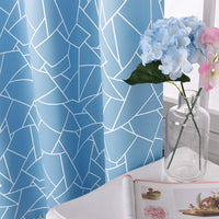 rideaux a motifs geometriques
