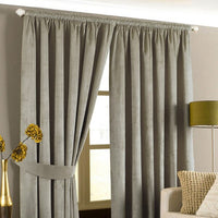 paire de rideaux occultants gris