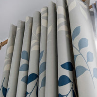 rideau imprime vegetal