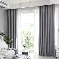 rideau occultant pas cher gris