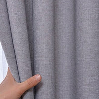 rideau gris occultant pas cher