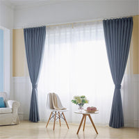 petit rideau voilage blanc