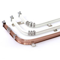 Rail rideau flexible plafond