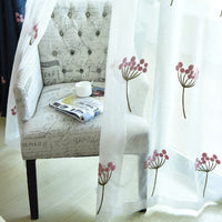 Rideau Voilage Tuela Rose Passé