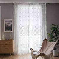 rideau voilage a patte