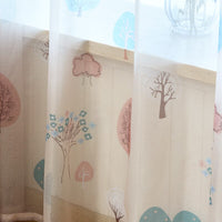 rideau voilage chambre bebe fille