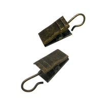 anneaux de rideau avec pince et crochet