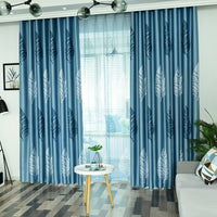 double rideau imprime