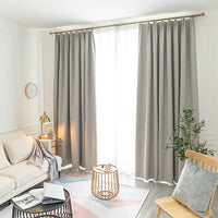 rideaux occultants gris clair