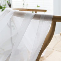 Rideau Voilage Blanc Bride