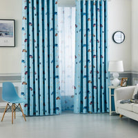Rideau Voilage Paroo Bleu