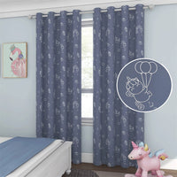 rideau chambre licorne