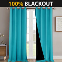 Rideau Thermique Turquoise