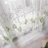 Rideau Voilage Anytela Vert