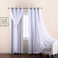 rideaux et voilage blanc