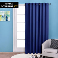rideau occultant bleu marine