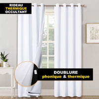 rideau occultant et thermique