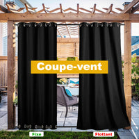 rideaux pour pergola pas cher
