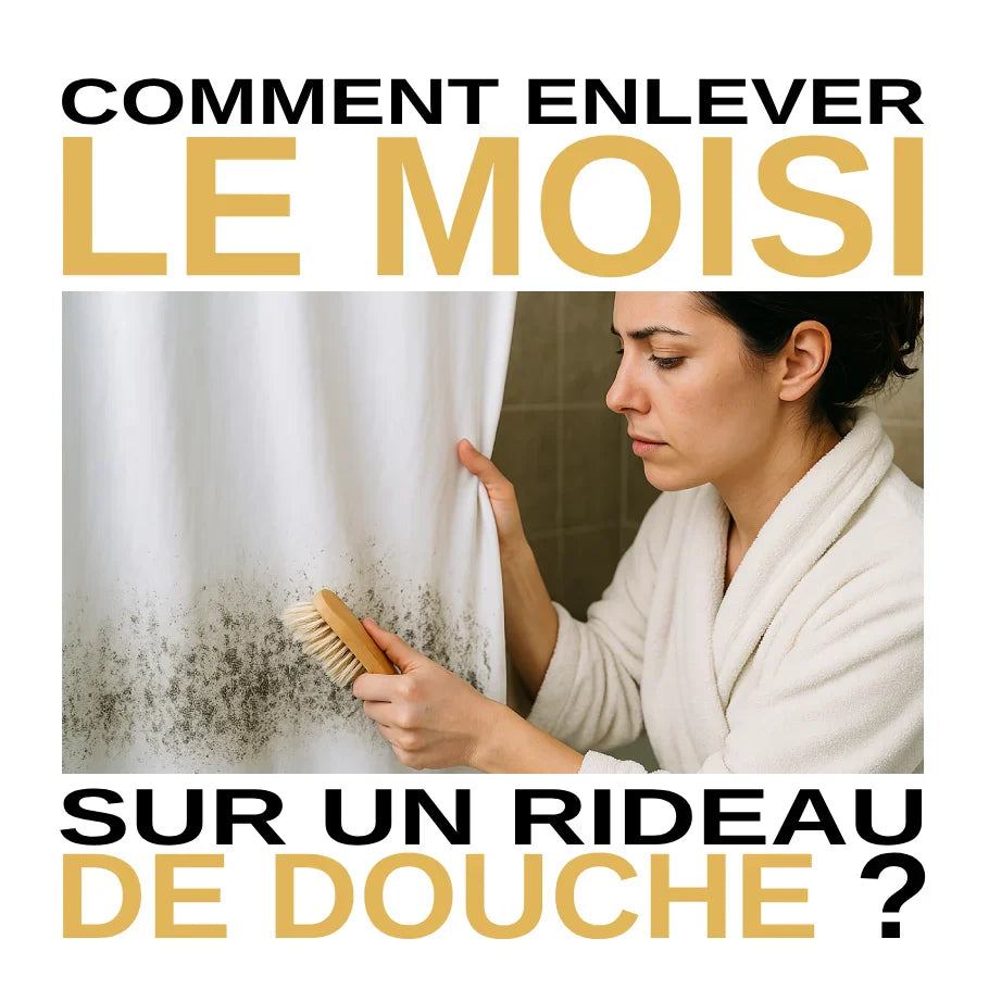 Comment Enlever le Moisi sur un Rideau de Douche