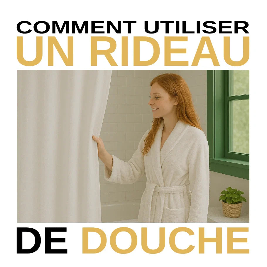 Comment Utiliser un Rideau de Douche
