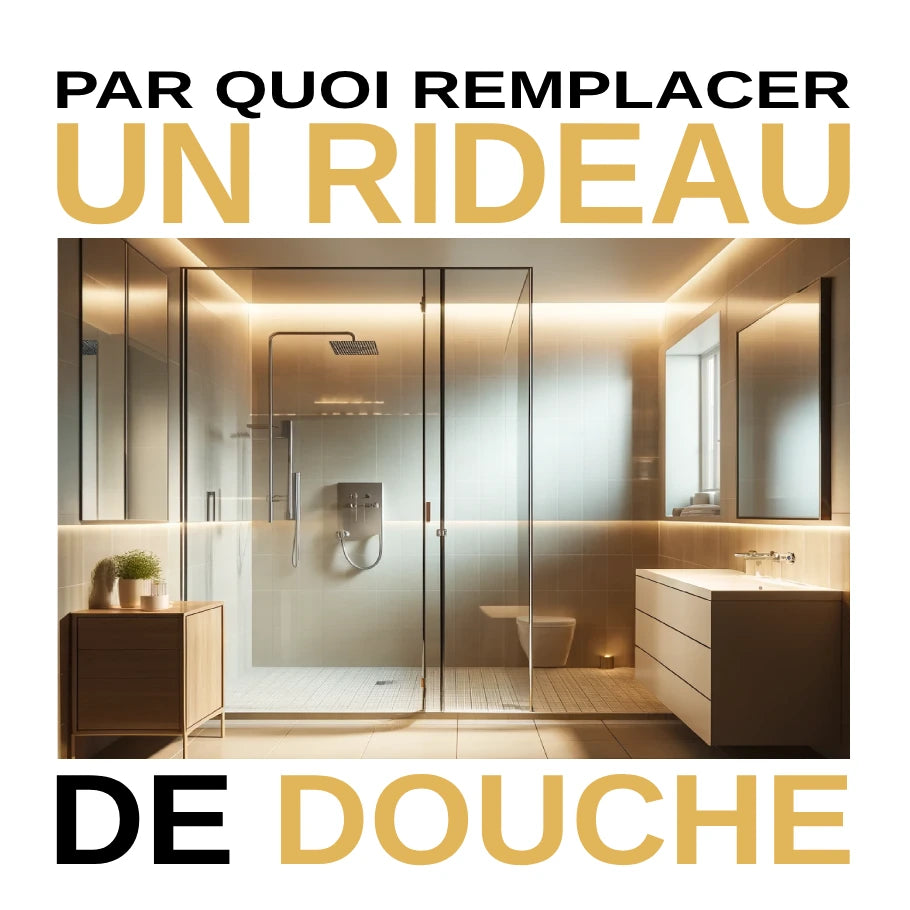 Par Quoi Remplacer un Rideau de Douche ?