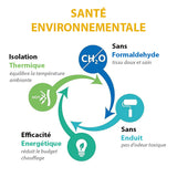 Rideau Occultant Thermique | Intimity Bleu Marine_130 X 140_OEILLETS_SOLDES