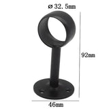 Support plafond pour rideau Sivory