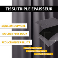 rideau occultant thermique phonique