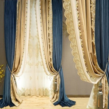 rideau occultant baroque