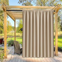 Rideau extérieur pour pergola