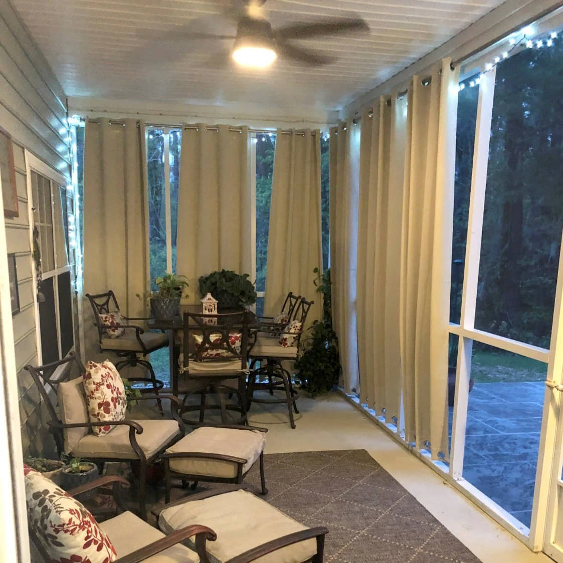 Rideau Thermique Veranda Tahiti