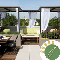 rideau impermeable pour exterieur